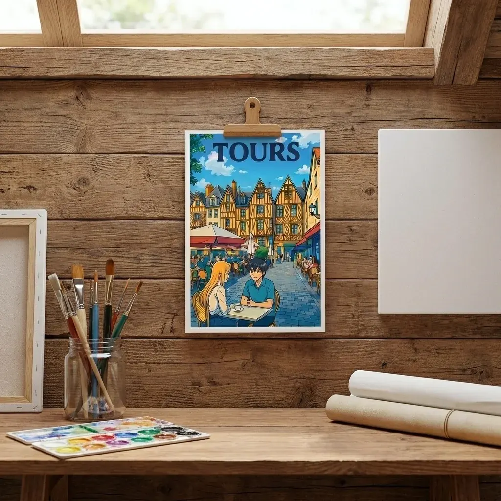Affiche décorative personnalisée