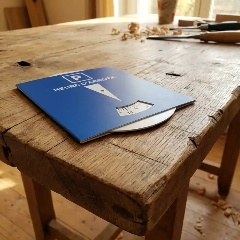 Disque de stationnement personnalisé