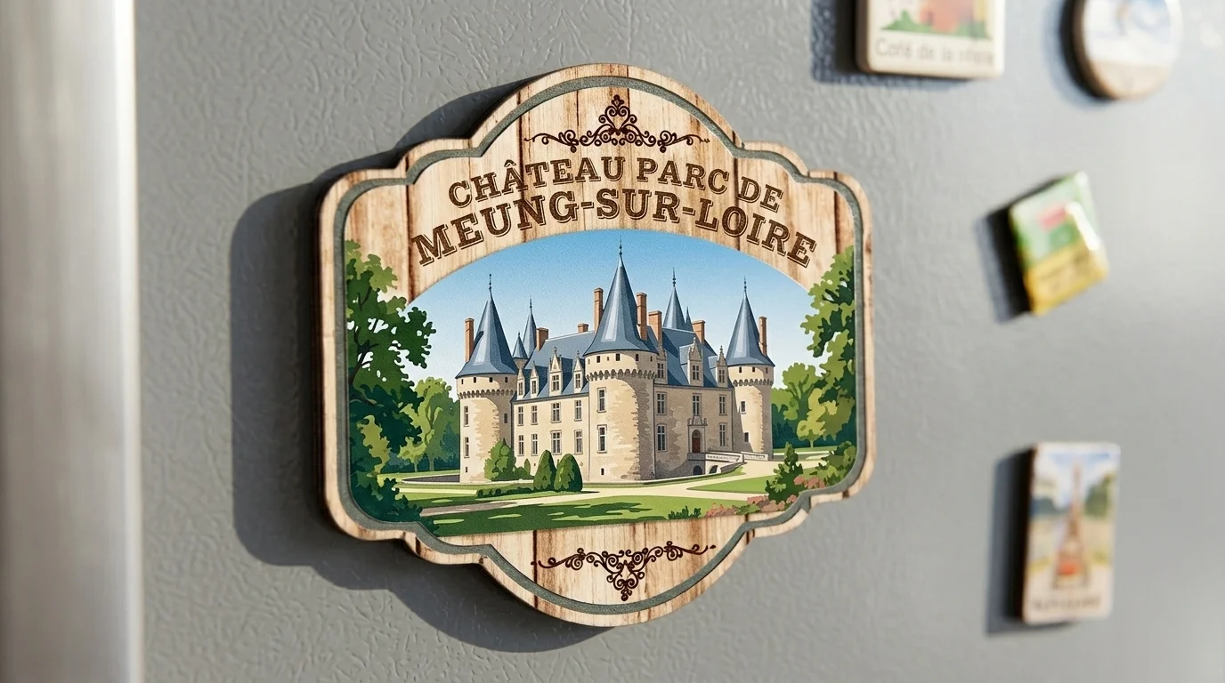 Magnet bois standard pancarte personnalisé