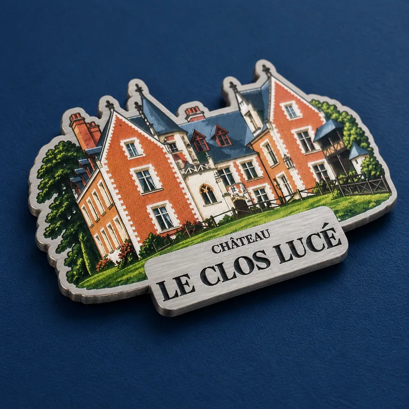 Magnet métal découpe clos luce chateau shooting 20261022b personnalisé