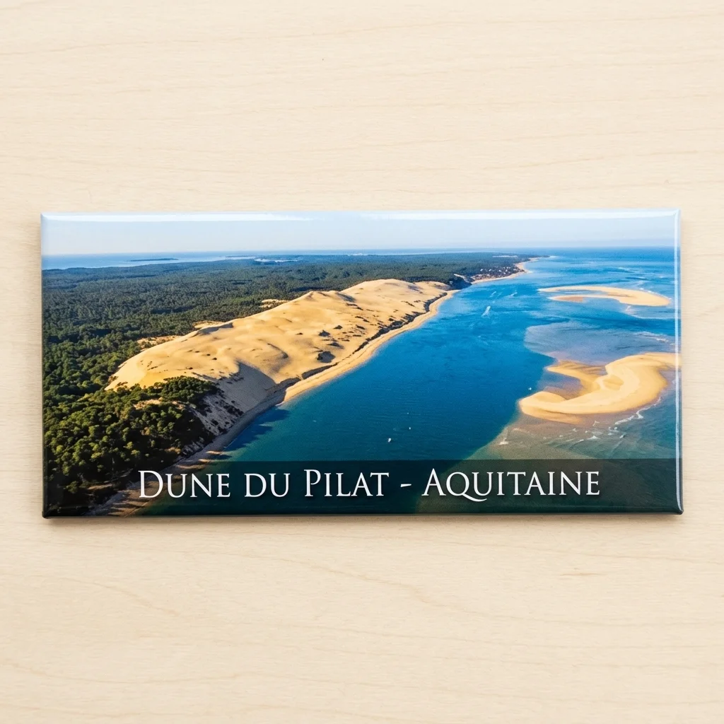 Magnet métal panoramique personnalisé