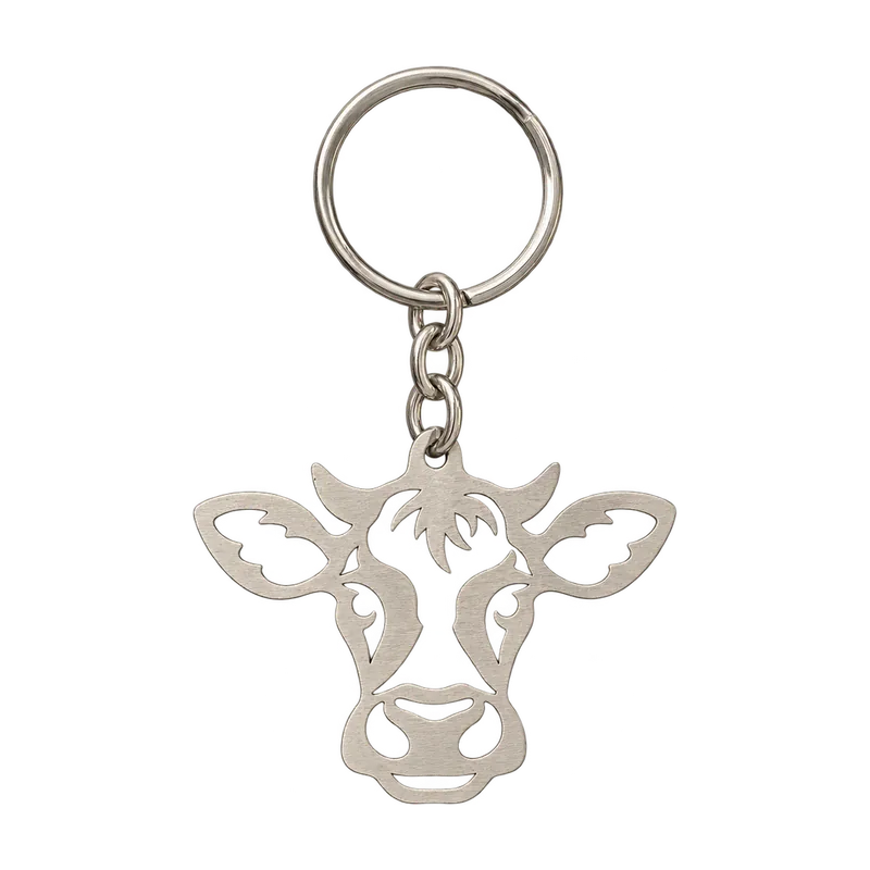 Porte-clé métal découpe vache packshot 20261022b personnalisé