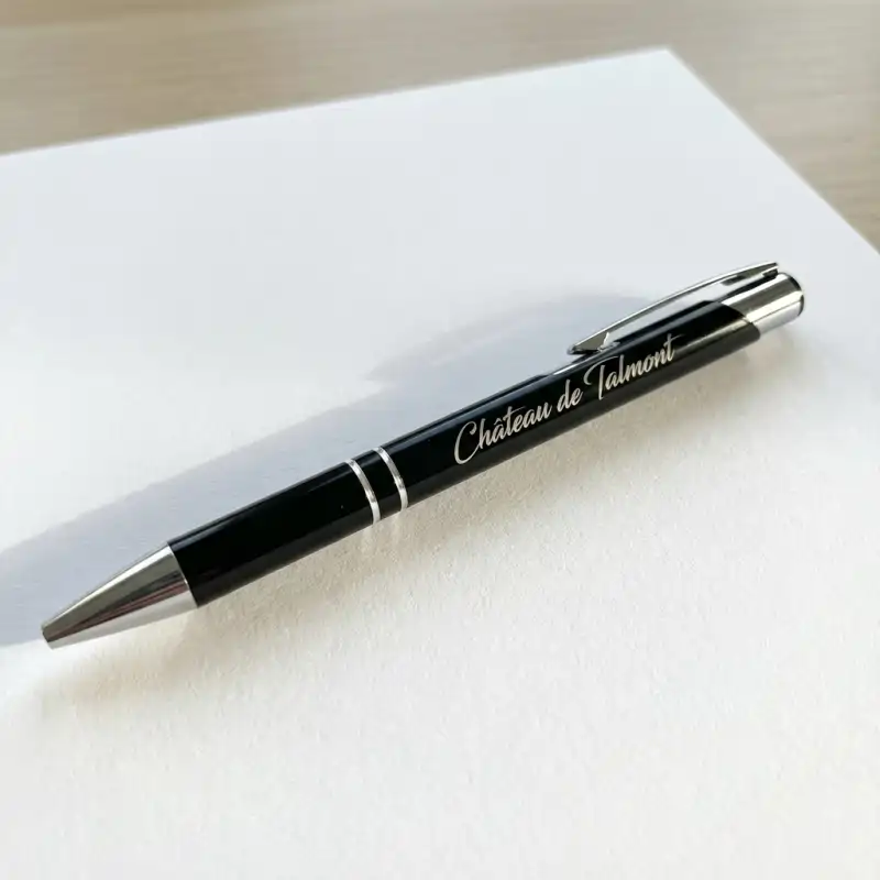 Stylos personnalisés gravés pour entreprises