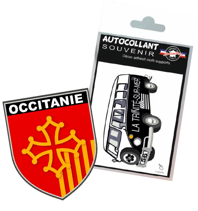 Autocollants souvenir personnalisés de différentes tailles