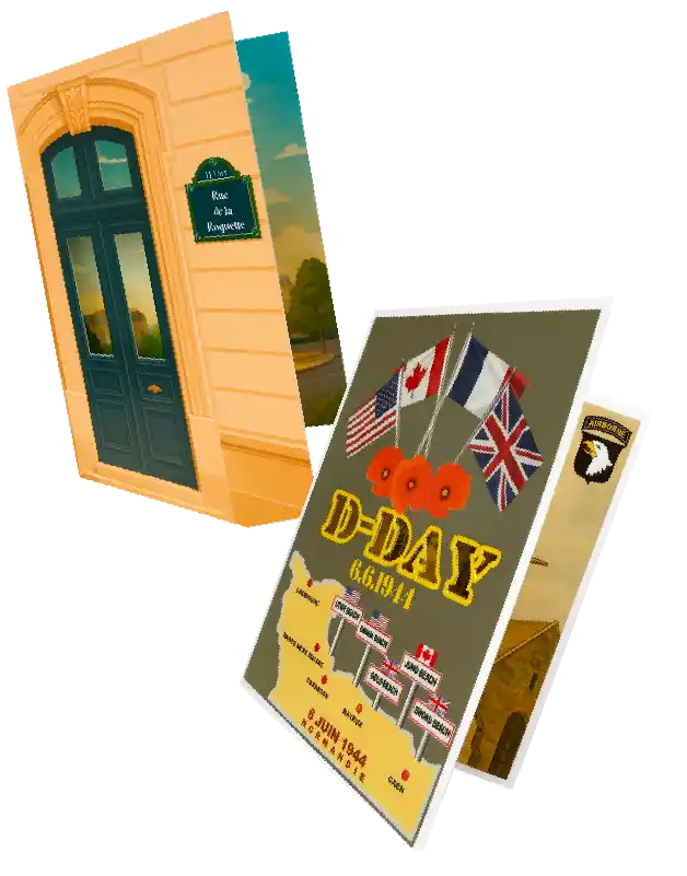 Carnet double 12x17 cm avec découpe de logo sur mesure