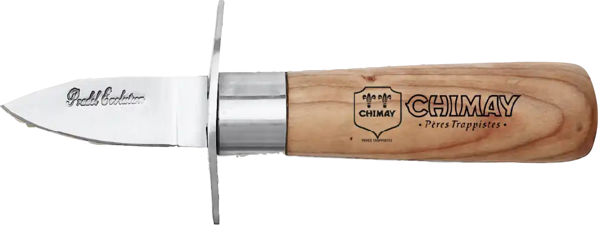 Couteau à huître et couteau à champignon personnalisés