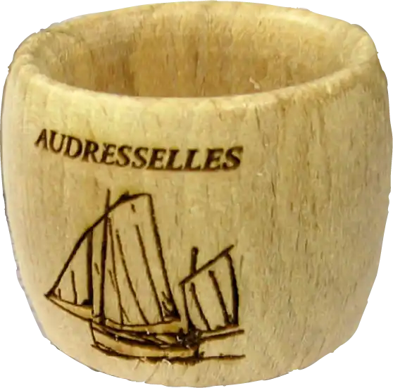 Ronds de serviette en bois gravés sur mesure