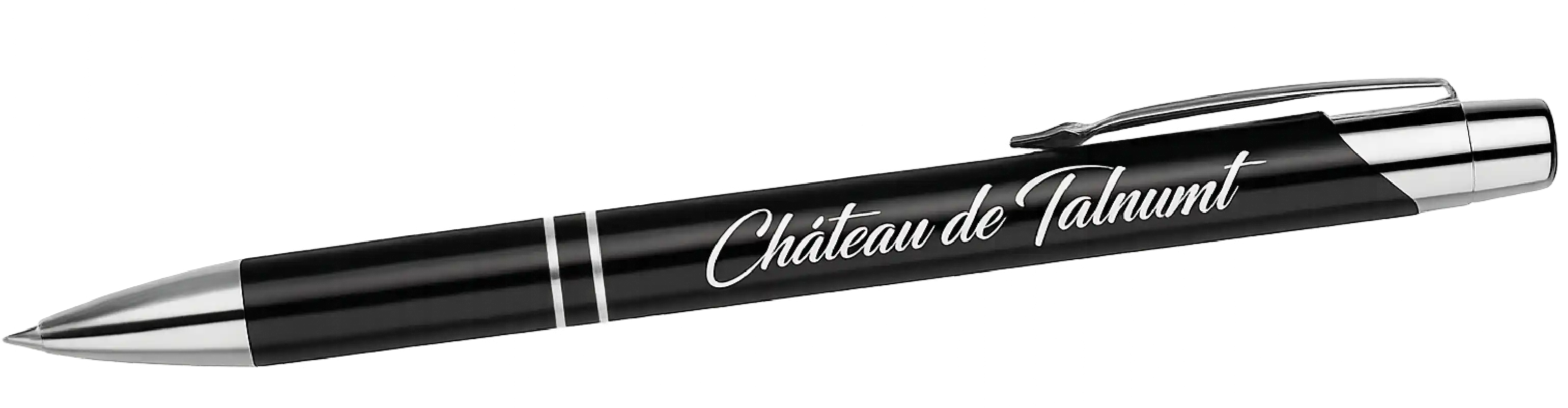 Stylos en aluminium coloré avec gravure laser