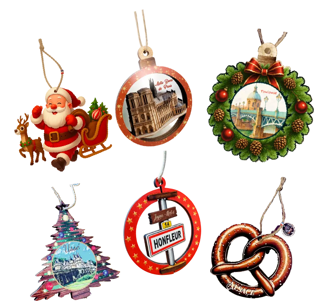 Suspensions personnalisées : bois, miroir — formes standard et sur mesure